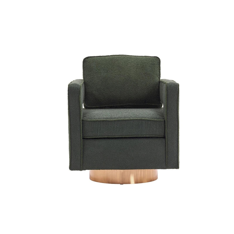 Fauteuil club pivotant à 360 degrés, moderne et individuel