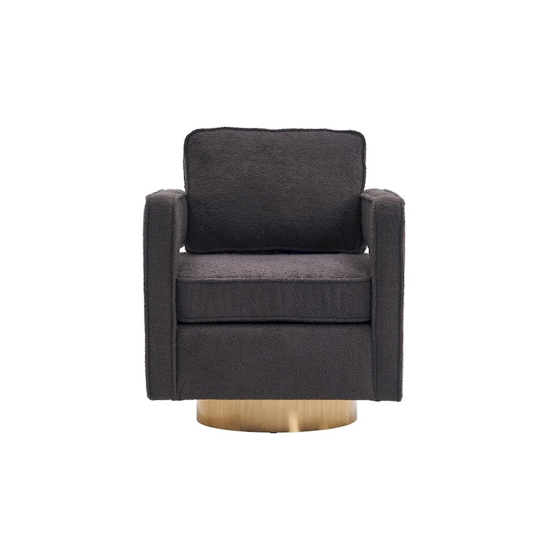 Fauteuil club pivotant à 360 degrés, moderne et individuel