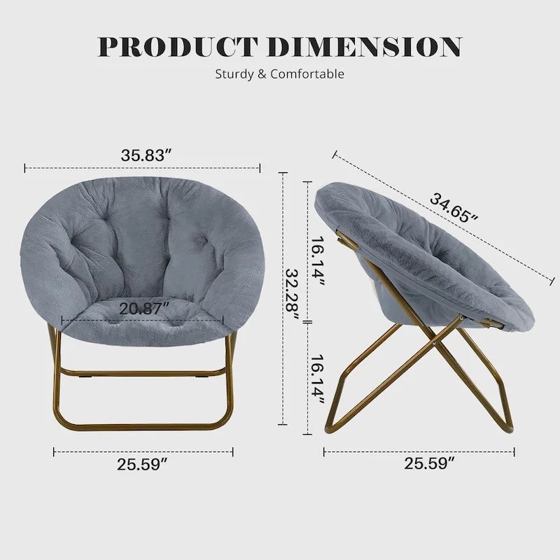 Fauteuil d'appoint en lin capitonné confortable, Canapé de lecture pour salon, chambre à coucher