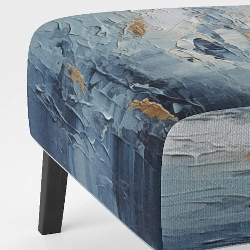 Designart Fauteuil d'appoint rembourré abstrait Scandinavian Solitude III avec chaise nautique et côtière – Plusieurs couleurs