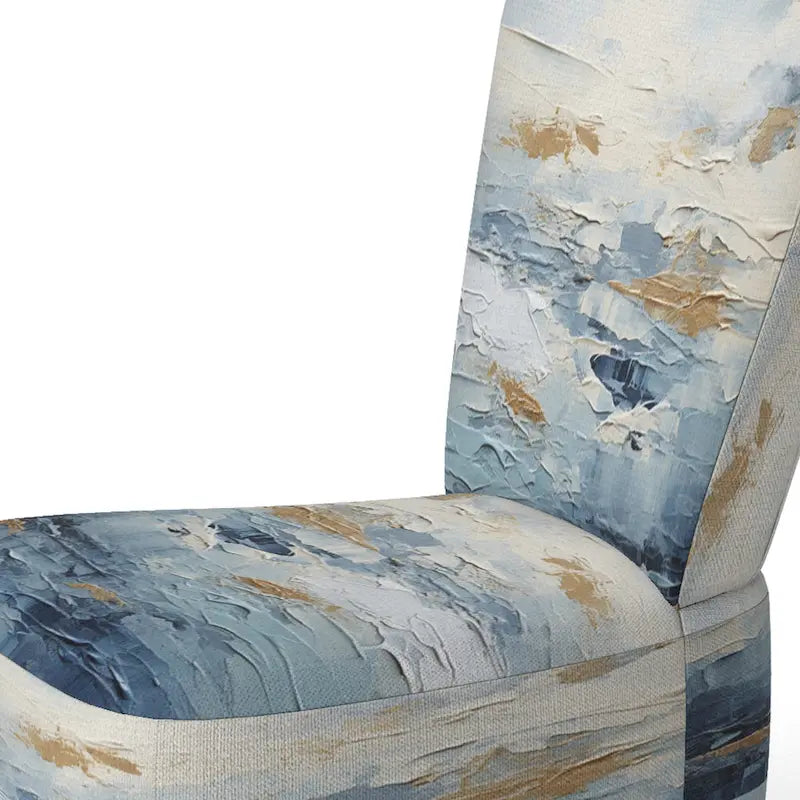 Designart Fauteuil d'appoint rembourré abstrait Scandinavian Solitude III avec chaise nautique et côtière – Plusieurs couleurs