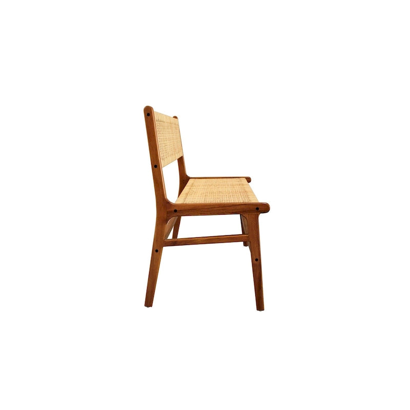 Banc en rotin Leana Carolina Living