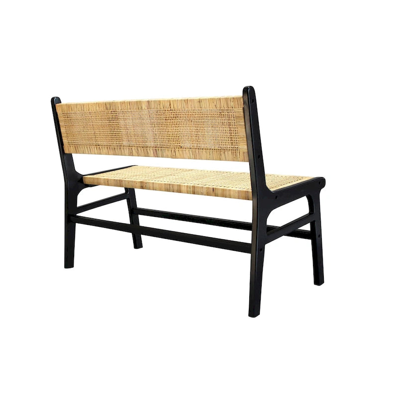 Banc en rotin Leana Carolina Living