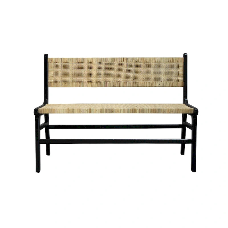 Banc en rotin Leana Carolina Living
