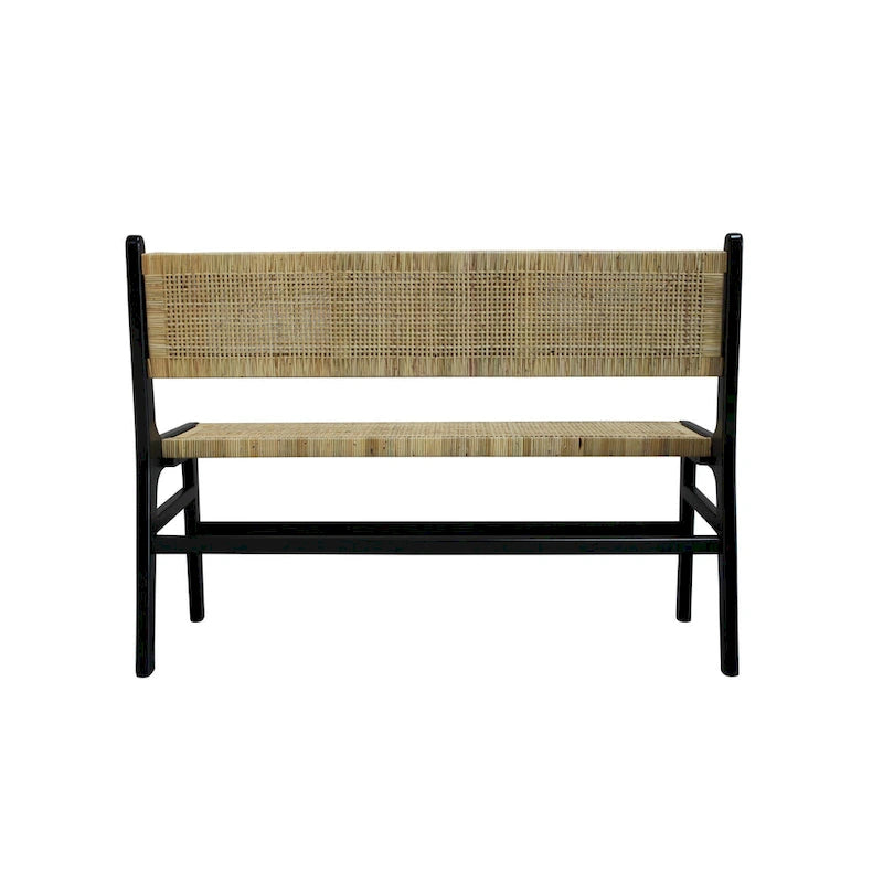 Banc en rotin Leana Carolina Living