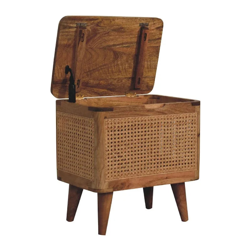 Larissa - Tabouret de Rangement Lumineux