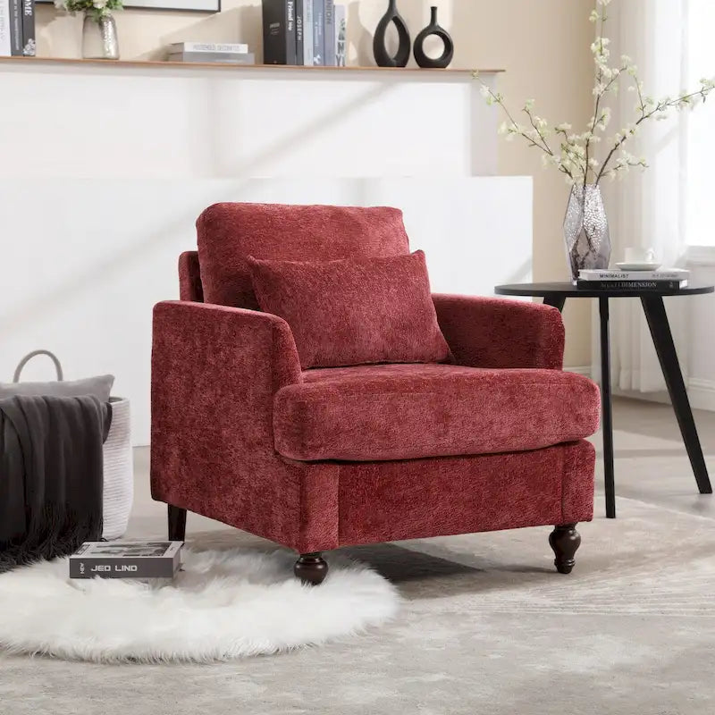 Fauteuil en bois, Chaise longue de salon moderne