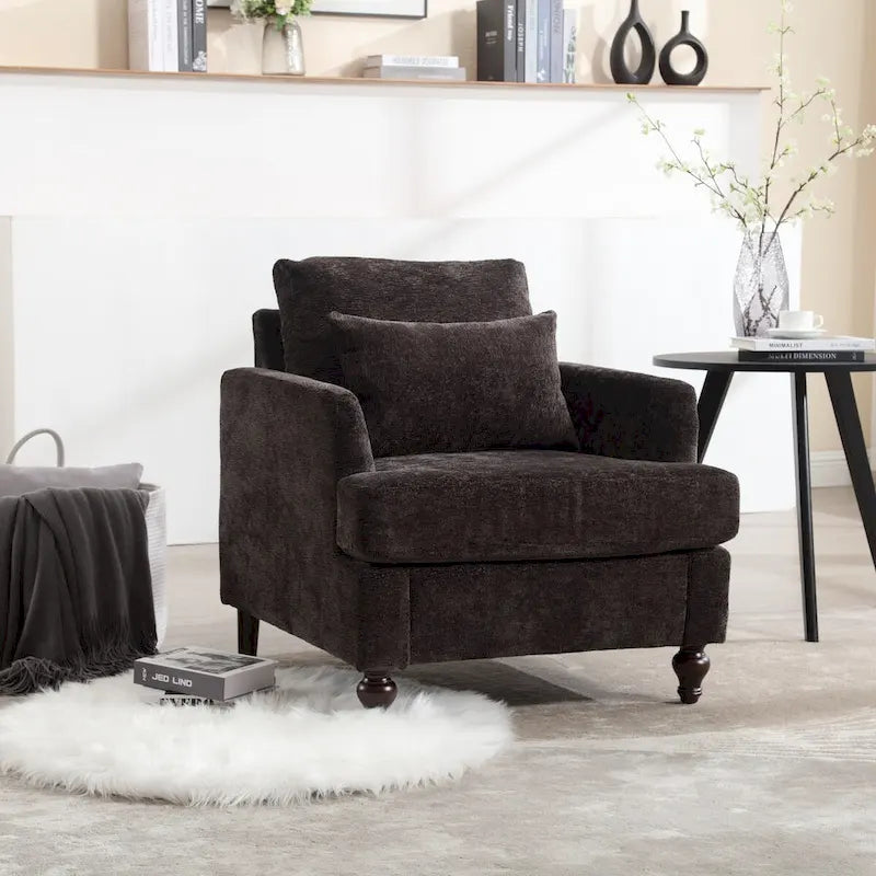 Fauteuil en bois, Chaise longue de salon moderne