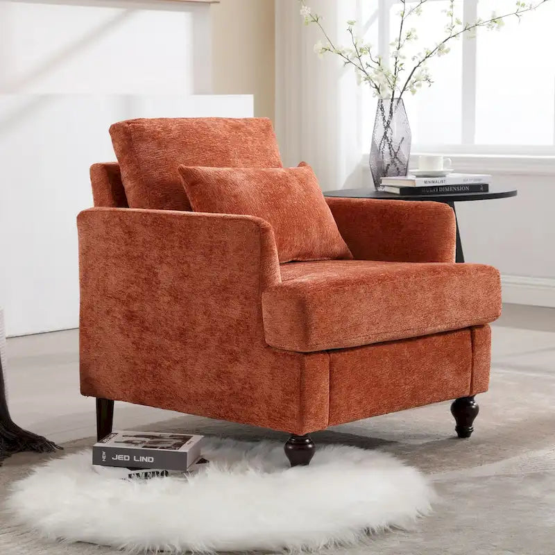 Fauteuil en bois, Chaise longue de salon moderne