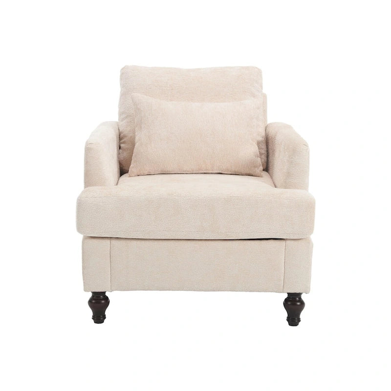 Fauteuil en bois, Chaise longue de salon moderne
