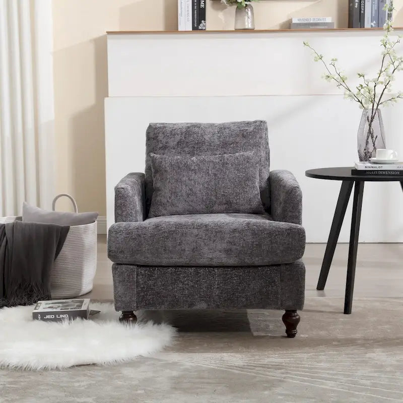 Fauteuil en bois, Chaise longue de salon moderne