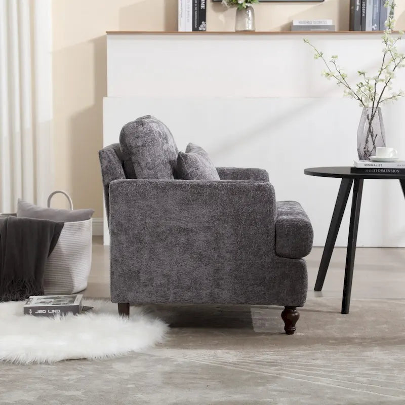 Fauteuil en bois, Chaise longue de salon moderne