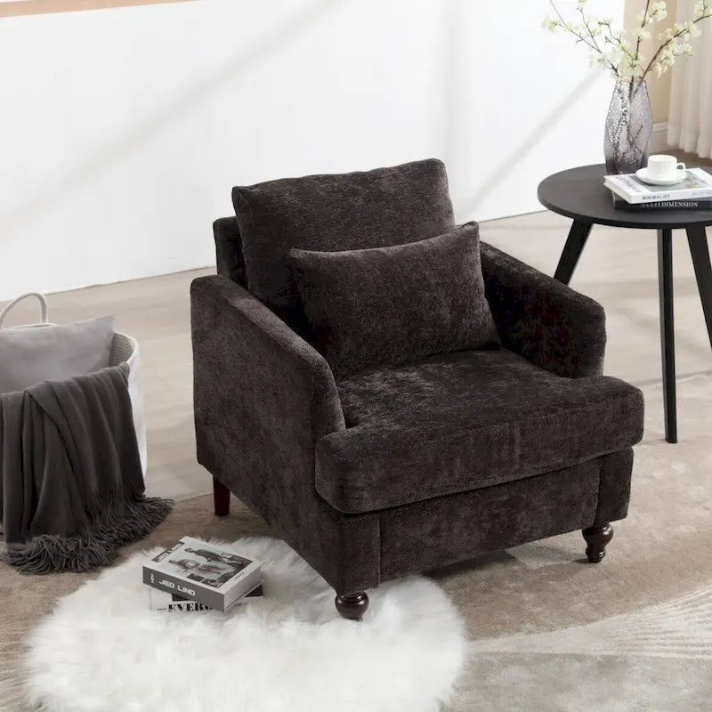 Fauteuil en bois, Chaise longue de salon moderne