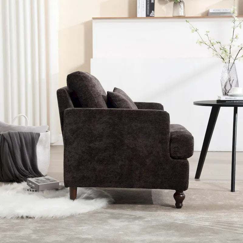 Fauteuil en bois, Chaise longue de salon moderne