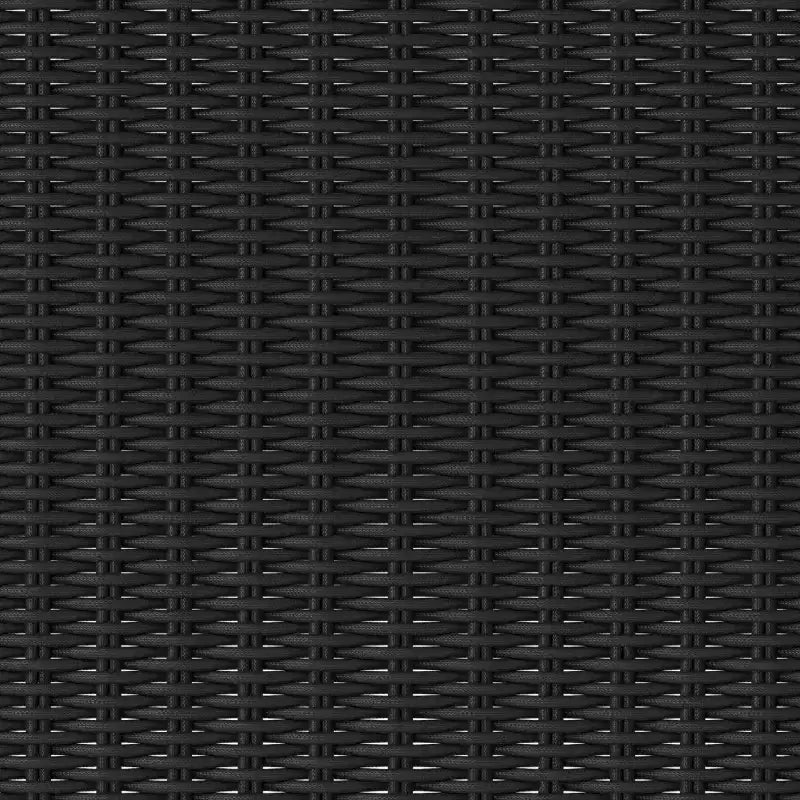 Chaise pliante de terrasse Purcell noire - Threshold