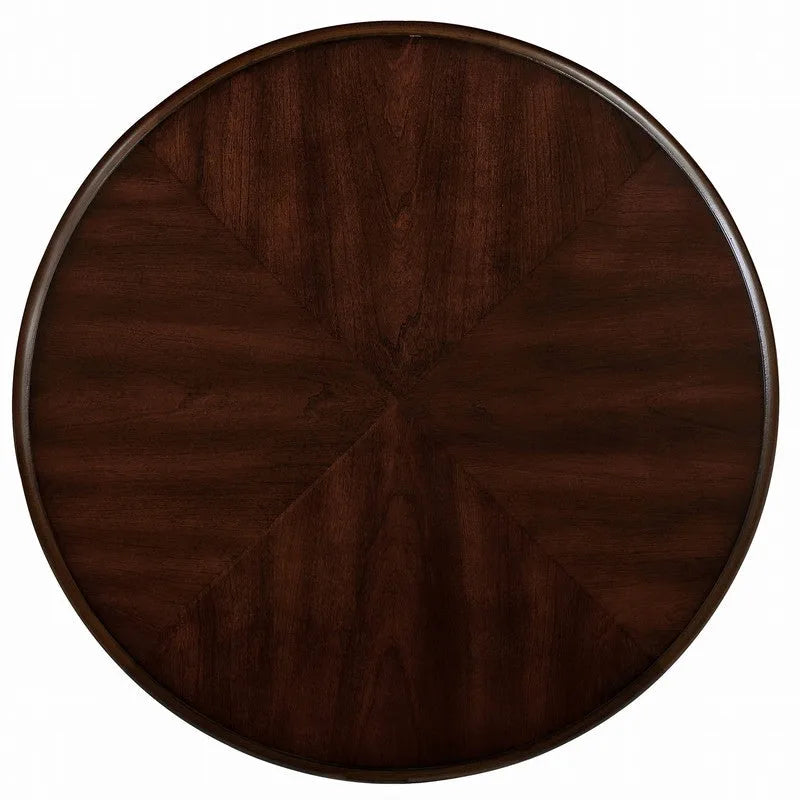 Table d'appoint ronde de 22 pouces avec étagère