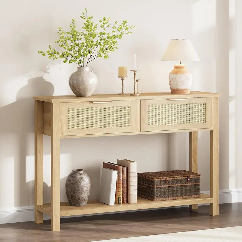 Console avec 2 tiroirs