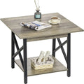 Table d'appoint industrielle de 60 cm – 60 P x 60 L x 59,5 H cm