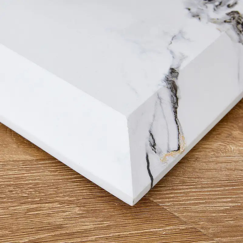Console en verre rectangulaire, moderne et simple