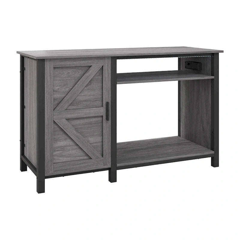 Meuble d'aquarium de 52 pouces de large pour aquariums de 55-75 gallons avec bande lumineuse RVB
