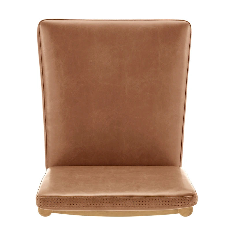 Chaises de salle à manger Melvin en faux cuir (lot de 2)