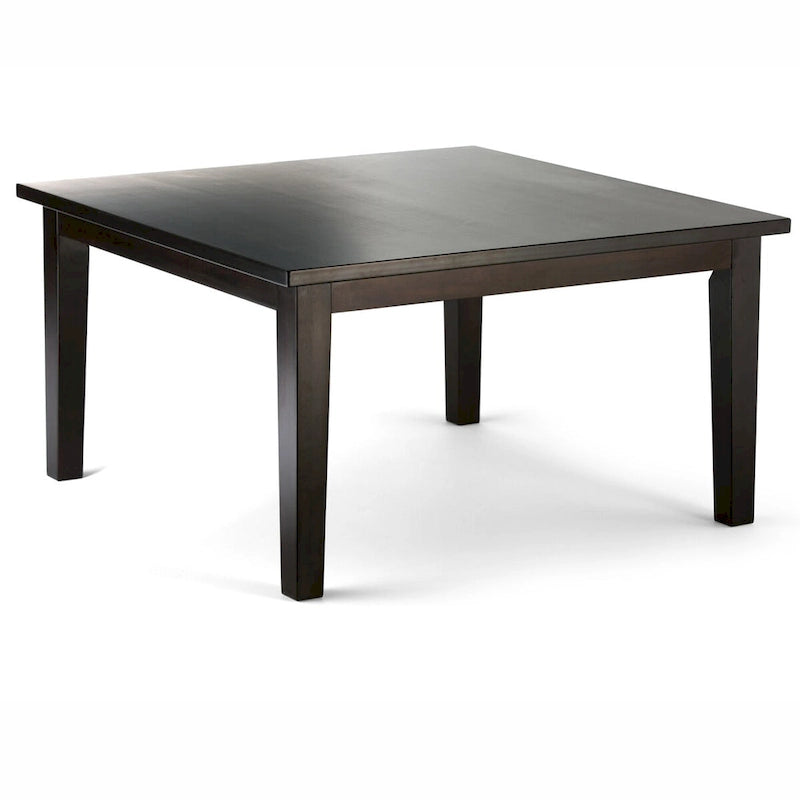 WYNDENHALL Haley Ensemble de salle à manger contemporain 9 pièces avec 8 chaises de salle à manger rembourrées et table de 54 pouces de large