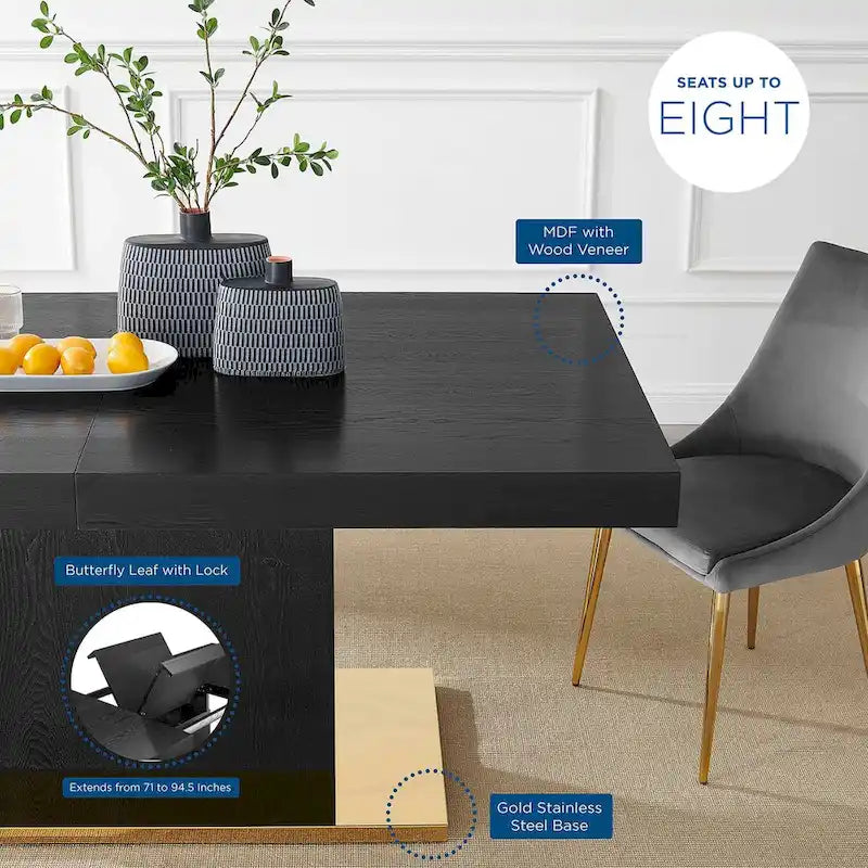 Table à manger extensible Vector