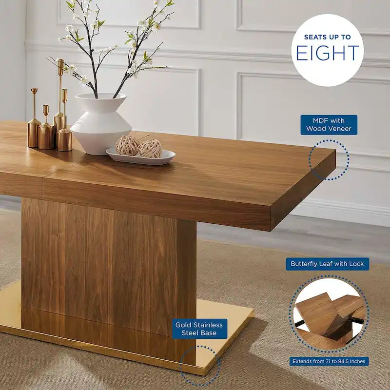 Table à manger extensible Vector