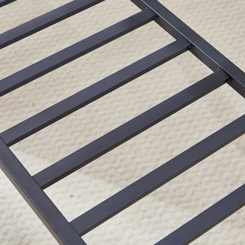 Table à manger pliante industrielle avec structure en acier