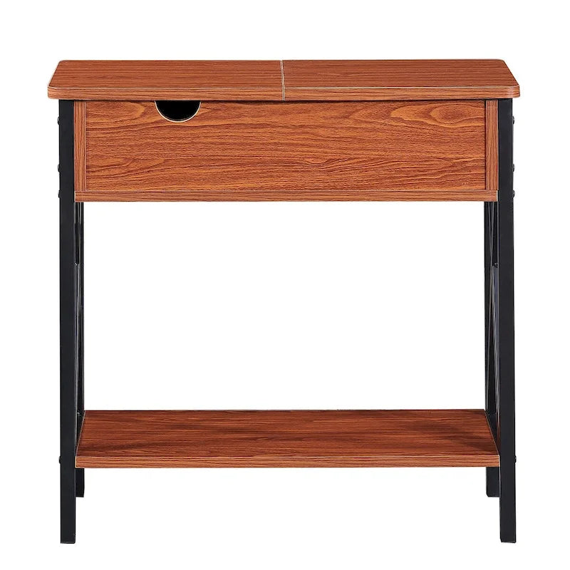 Table d'appoint avec rangement Ledel Flip Top