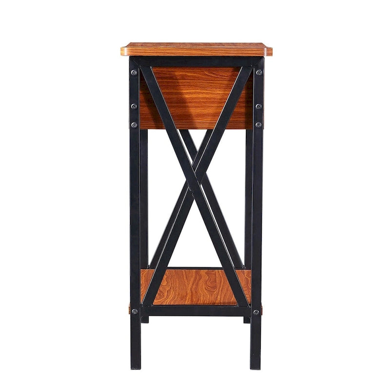 Table d'appoint avec rangement Ledel Flip Top