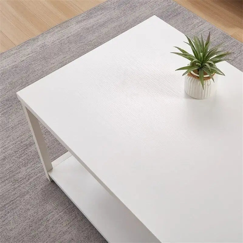 Table basse en bois rustique - 21,6P x 39,3L x 17,7H