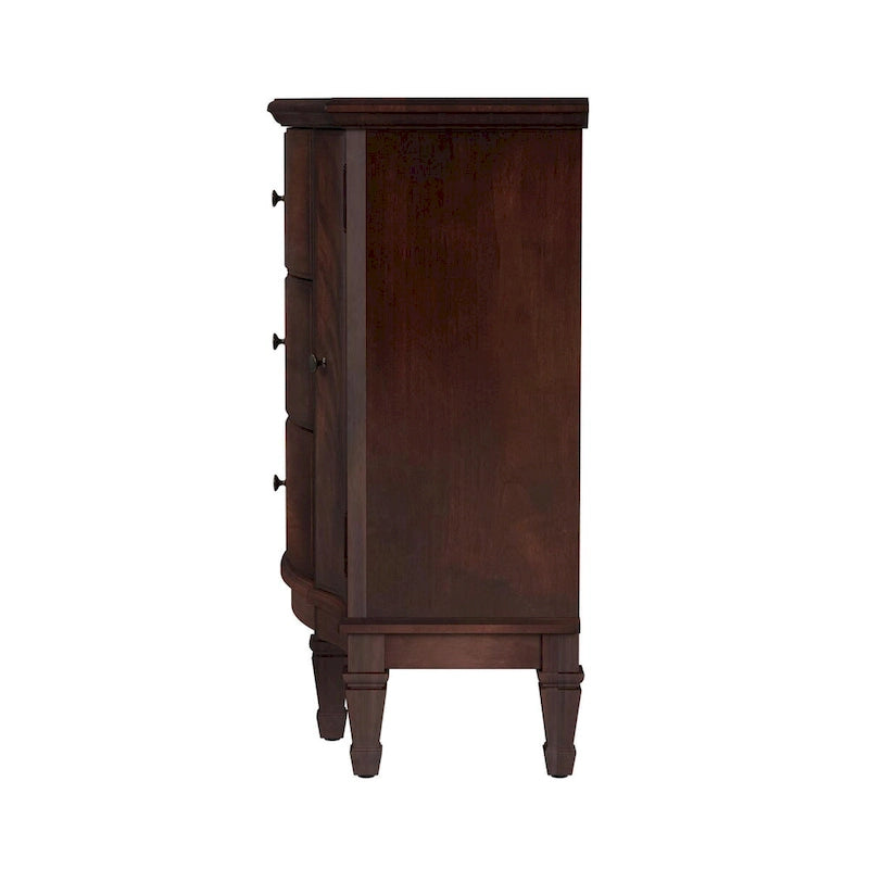 Meuble d'appoint Sheffield à 3 tiroirs et 2 portes