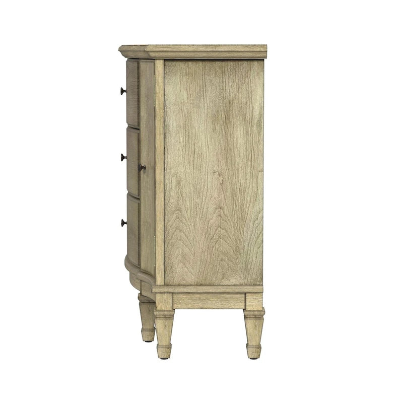Meuble d'appoint Sheffield à 3 tiroirs et 2 portes