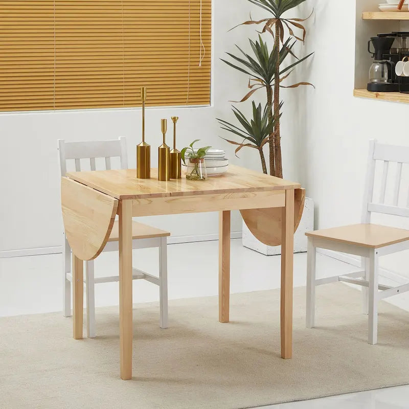 55 tables pliantes en bois massif pour les petits espaces