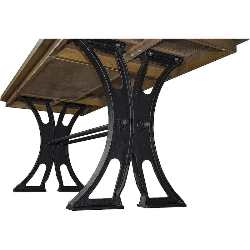 Bureau rustique Toulouse, Table d'écriture, Bureau, Marron