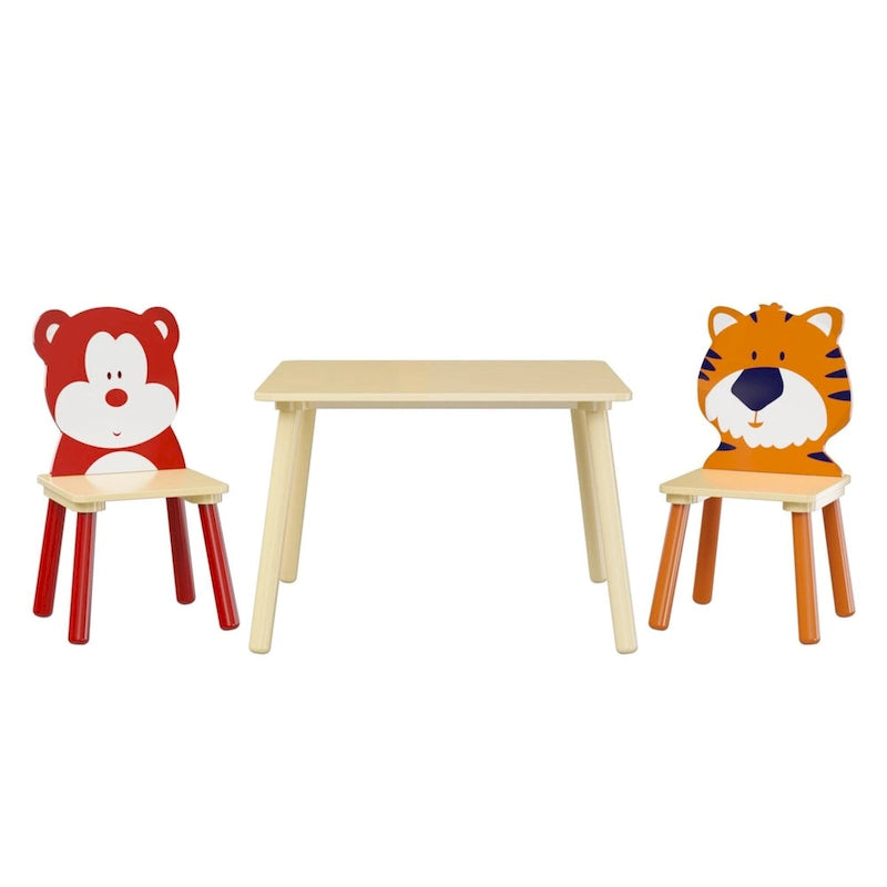 Ensemble table et 2 chaises pour enfant
