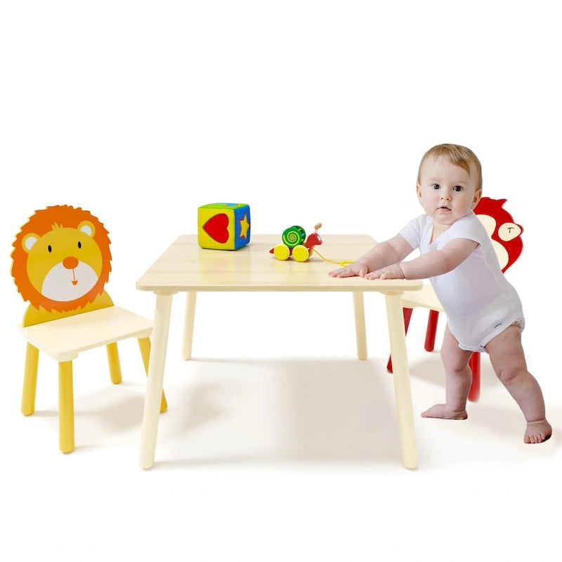 Ensemble table et 2 chaises pour enfant