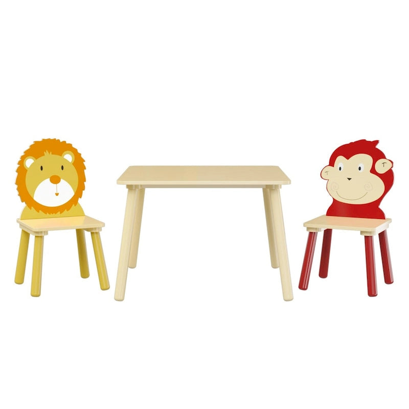 Ensemble table et 2 chaises pour enfant