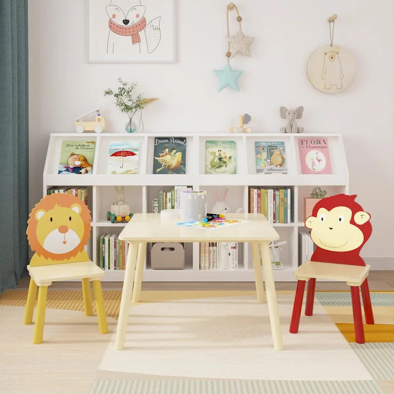 Ensemble table et 2 chaises pour enfant
