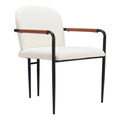 Chaise de salle à manger Sibu crème