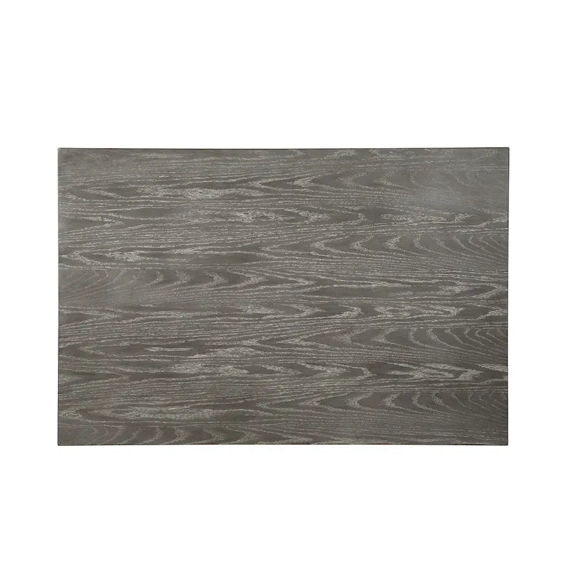 Ensemble de salle à manger 4 pièces Hanto de Furniture of America en bois blanc cassé de style transitionnel avec table de hauteur comptoir et rangement