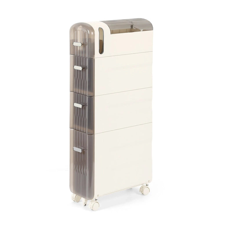 Meuble de rangement pour papier toilette à côté des toilettes pour petite salle de bain