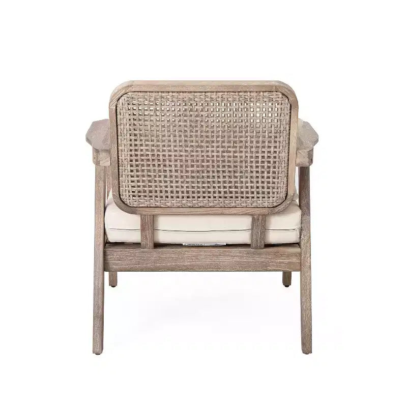 Christopher Knight Home Ursa Chaise de club de patio extérieure en bois d'acacia