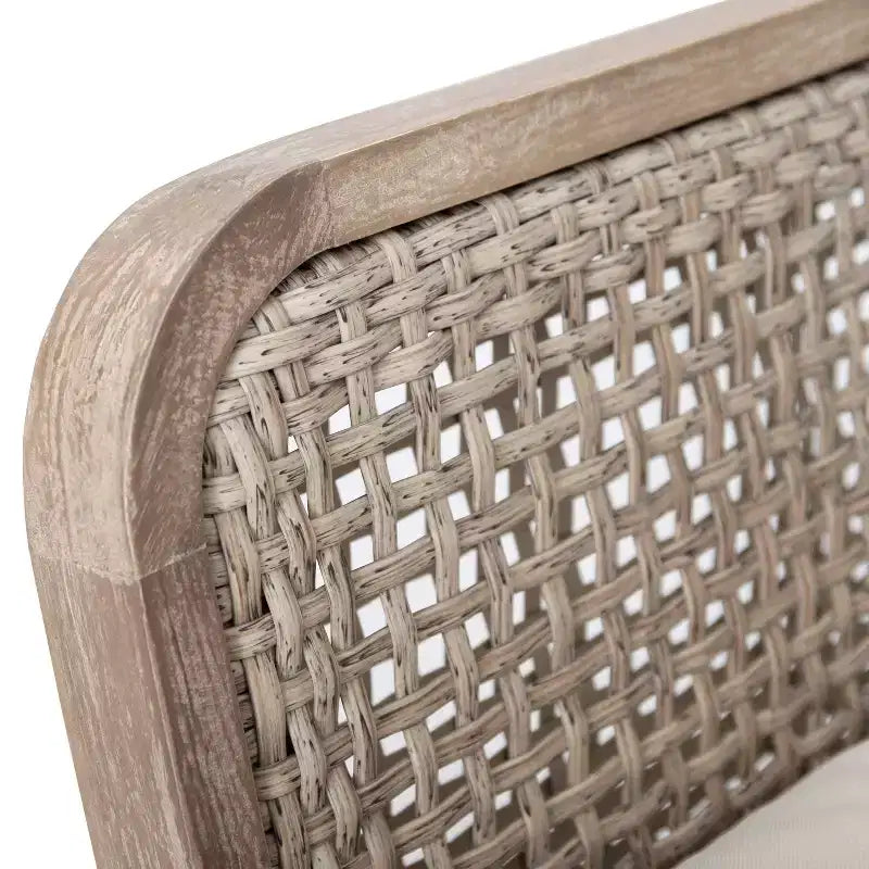 Christopher Knight Home Ursa Chaise de club de patio extérieure en bois d'acacia