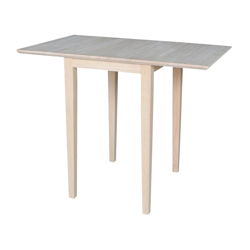 Table de salle à manger style Shaker à abattants International Concepts, petite
