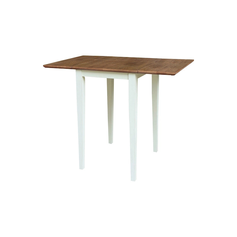 Table de salle à manger style Shaker à abattants International Concepts, petite
