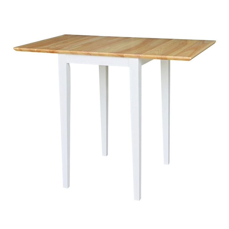 Table de salle à manger style Shaker à abattants International Concepts, petite
