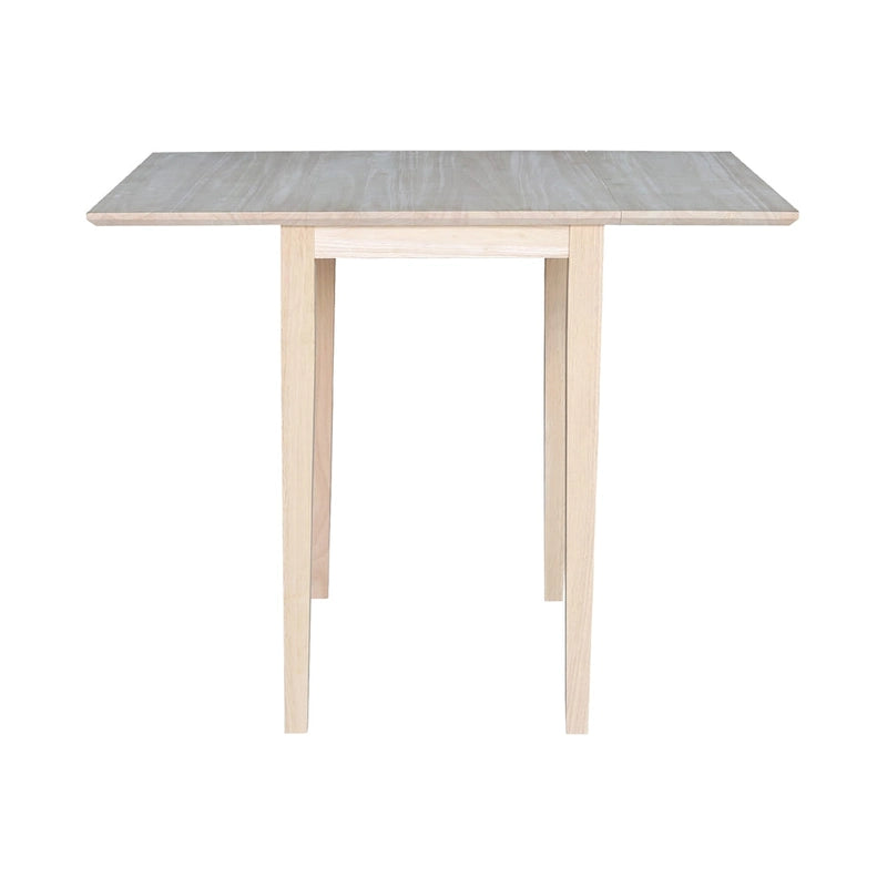 Table de salle à manger style Shaker à abattants International Concepts, petite