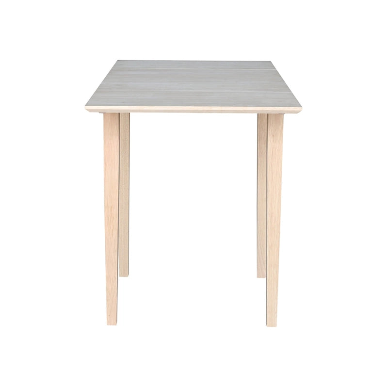 Table de salle à manger style Shaker à abattants International Concepts, petite